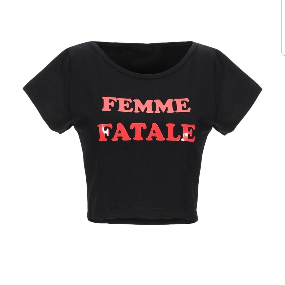 Femme Fatale Italian brand tshirt